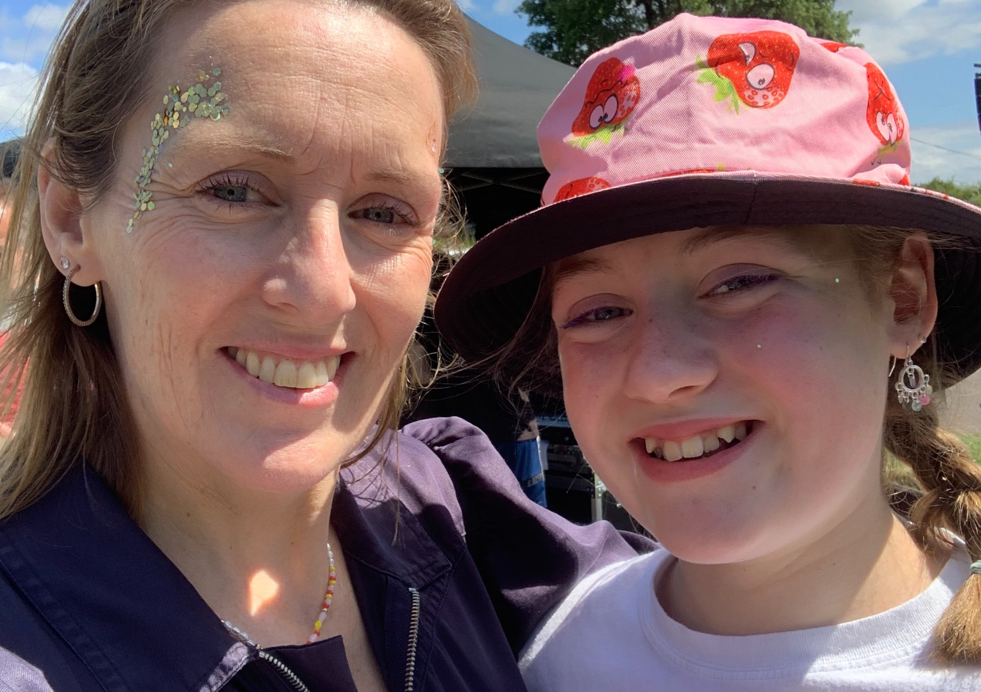 Jo Snow and her daughter